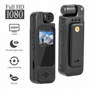 Mini Cámara Corporal 1080P HD, Grabadora de Video Portátil con Lente Giratoria, Pantalla LCD y Clip - Product Image 3