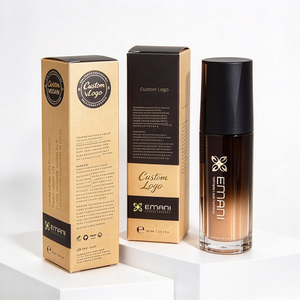 Boîtes d'emballage personnalisées pour rouge à lèvres et baume à lèvres avec logo, boîte en papier avec estampage à chaud doré pour l'emballage de maquillage liquide - Product Image 5