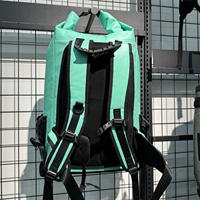 Sac à dos étanche personnalisé en TPU, isolé, résistant à l'abrasion, 25L, avec fermeture à enroulement, ceinture à coussin d'air, sac isotherme souple pour la randonnée