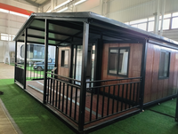 Maison modulaire préfabriquée Voros Custom, conteneur extensible 20 pieds/40 pieds, cuisine intégrée, structure légère en acier, Casa Modular