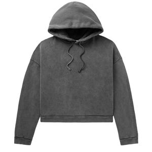 Sudadera con Lavado Ácido de Alta Calidad, Serie High Street, Sudadera Vintage con Lavado a la Piedra, Estilo Oversize - Product Image 1