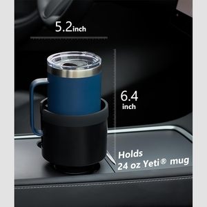 Support de tasse de voiture Seven <span class=keywords><strong>Sparta</strong></span>, extensible, base réglable, compatible avec Hydro Flask 32/40 oz, Yeti Ramblers 20/26/30 oz, autres - Product Image 2