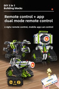 <span class=keywords><strong>WeDo</strong></span> <span class=keywords><strong>2.0</strong></span> Juego de Bloques de Construcción de Robots Cinco en Uno con Control Remoto, Plástico ABS, 400-800 Piezas, Juguete Educativo para Todas las Edades - Product Image 3