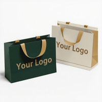 Nouveauté 2026 : Sacs en papier carton ivoire recyclables, personnalisables avec logo sérigraphié, pour vêtements et chaussures – Haute Qualité, Vente Flash