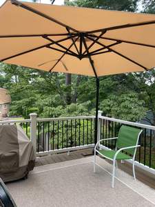 सबसे ज्यादा बिकने वाले बड़े आकार के बगीचे की छतरी आउटडोर वाटरप्रूफ कैंटिलीवर रोमा छतरी पेटियो पैरासोल सनशेड बीच रेस्तरां होटल - Product Image 3