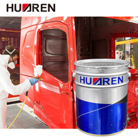 Peinture automobile haute brillance Huaren Industrial 2K, revêtement liquide acrylique, résistant aux produits chimiques, peinture en aérosol pour surfaces métalliques, ISO900