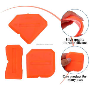 Ensemble de 3 outils de calfeutrage en silicone de qualité DIY, finition de scellement, décapant de calfeutrage, <span class=keywords><strong>grattoir</strong></span> à <span class=keywords><strong>joint</strong></span> réutilisable, scellement de <span class=keywords><strong>joint</strong></span>, OEM fabriqué en Chine - Product Image 5