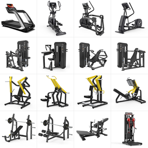 Ensemble <span class=keywords><strong>de</strong></span> machines à charge par plaque ISO-Latérale haut <span class=keywords><strong>de</strong></span> gamme pour la musculation, destiné aux centres d'entraînement d'athlètes, salles <span class=keywords><strong>de</strong></span> musculation et hôtels. - Product Image 6