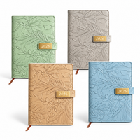Carnet Premium A5 en Cuir PU à Couverture Rigide, Ouverture à 180°, Reliure Parfaite Durable, Papier Offset, 100 Feuilles, Vente en Gros