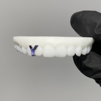 Grillz en argent 925 personnalisé lettre Y, à dents plates, bijou de dentition