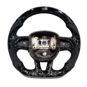 Accesorios para Volante de Auto, Volante Deportivo de Fibra de Carbono de Alta Calidad con LED para Dodge Charger Challenger SRT - Product Image 2