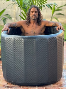 1 Unit Kolam Mandi Es Portabel Tiup dengan Pendingin Air untuk Atlet Terapi Mandi Es Luar Ruangan - Product Image 3