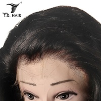 Perruque Lace front Wig 100% naturelle brésilienne, cheveux lisses, cheveux vierges, haute qualité