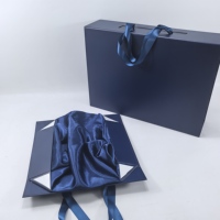Boîte cadeau de luxe pliable conforme à la norme EPR avec logo personnalisé, conception en kit, emballage économique pour le marché européen