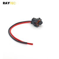 Connecteur de câblage d'alternateur en cuivre 2 broches 10A 12V, prise électrique de générateur automobile pour alternateur de voiture Chevrolet Silverado