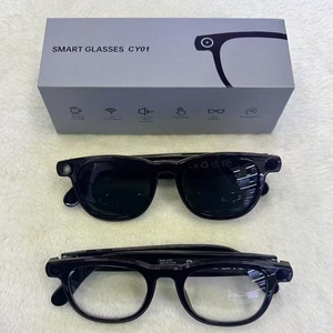 แว่นตาอัจฉริยะ CY-01 กล้อง 8MP เลนส์คู่ เสียงคุณ<span class=keywords><strong>ภาพ</strong></span>สูงสำหรับ<span class=keywords><strong>การ</strong></span>โทร พร้อมระบบตัดเสียงรบกวน ENC ป้องกันแสงสีฟ้า รองรับ<span class=keywords><strong>การ</strong></span>แปล<span class=keywords><strong>ภาษา</strong></span>ด้วย AI - Product Image 1