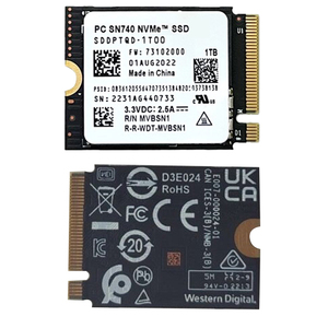 SN740 2TB 1TB 512G 256G SSD M.2 2230 2242 Gen4 PCIe 4.0 X4 NVMe 솔리드 스테이트 드라이브 100-200MB/s 쓰기 속도 마이크로소프트 서피스 - Product Image 3