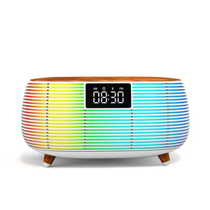 Inalámbrico colorido RGB Bluetooth AUX/TF Boombox con altavoces de micrófono de audio para canciones familiares al aire libre KTV BT <span class=keywords><strong>Karaoke</strong></span> altavoz Mic - Product Image 2