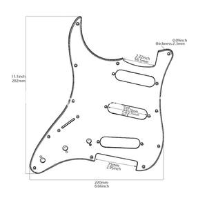 Pickguard de guitare électrique résistant aux rayures décoratif PVC pour <span class=keywords><strong>Fender</strong></span> 62 <span class=keywords><strong>Strat</strong></span> - Product Image 1