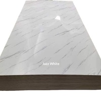Panneau mural moderne en plastique imitation marbre, résistant aux UV, imperméable, ignifuge et résistant aux flammes, pour fond de télévision.
