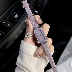 Montre pour <span class=keywords><strong>femme</strong></span> Scottie 9748, nouvelle mode élégante, résistante à l'eau, quartz, bracelet en cuir, acier inoxydable - Product Image 5