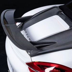 Nouvel Aileron Arrière en Fibre de Carbone pour Porsche <span class=keywords><strong>Boxster</strong></span> 981/Cayman <span class=keywords><strong>718</strong></span> Mise à Niveau vers l'Aileron <span class=keywords><strong>Spyder</strong></span> - Product Image 3