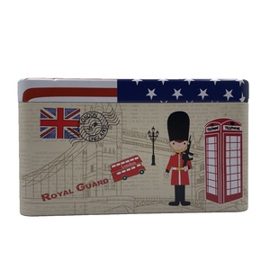 Caja de Metal Rectangular Personalizada con Tapa Abatible para Guardar Pañuelos, Ideal para Regalos y Manualidades, Reciclable - Product Image 3
