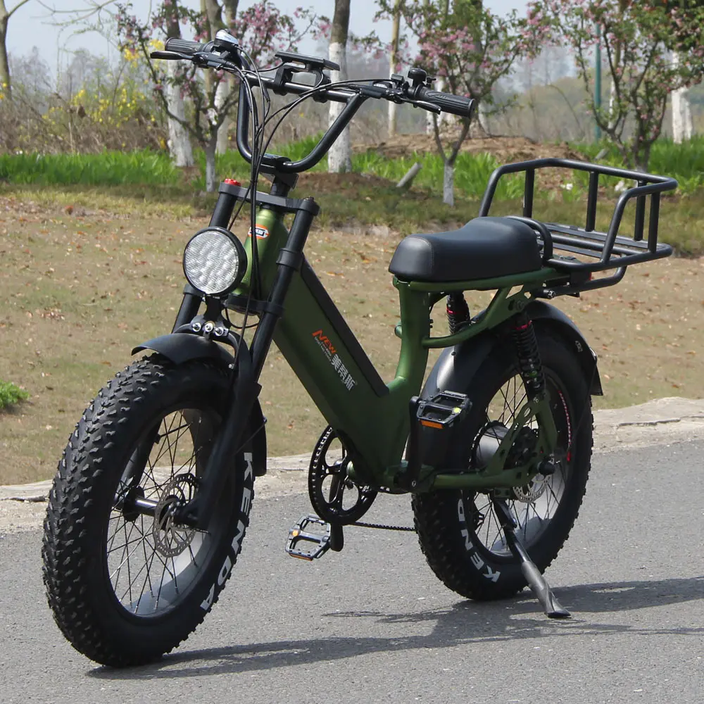 Fat ebike 500w bicicleta elétrica, frete grátis, novo modelo 4.0 w, venda quente, cor verde do exército, fosca, popular, mercado dos eua