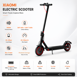 Trottinette électrique EU 36V 8,5 pouces pour adultes, design pliable avec moteur 350W, batterie au lithium, étanche, entrepôt Europe - Product Image 2