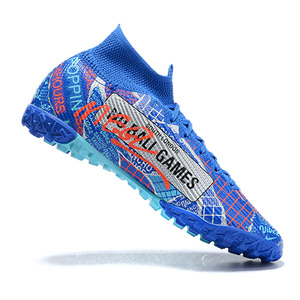 Chaussures de football montantes personnalisées pour hommes, crampons de marque populaires pour l'entraînement, chaussures de futsal d'intérieur pour garçons - Product Image 3