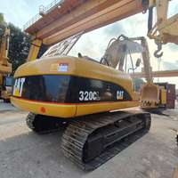 Utilisé pour l'excavatrice sur chenilles 320CL de 20 tonnes avec une benne de 1 m, modèle 2022, moteur Cummins, 0-2000 heures de fonctionnement