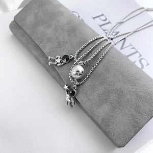 Personnalité astronaute Style pendentif collier femme mode tempérament itinérance espace clavicule chaîne - Product Image 2