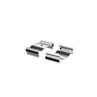 Extrusion de canal de montage en Surface 17.8x5.1MM avec diffuseur de lentille givrée PC profilé en aluminium Flexible de bande LED