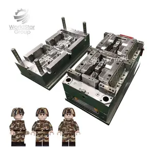 manufacture custom molding plastic model kits military injection mould soldier toy mold maker