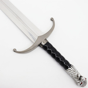 Espada <span class=keywords><strong>Longclaw</strong></span> de Canción de Hielo y Fuego con Placa de Pared del Juramento de la Guardia Nocturna para Exhibición y Cosplay - Product Image 4