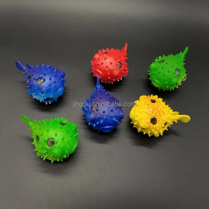 ลูกบอลบีบน้ำรูปหัวเสือดาว - ของเล่นเสริมประสาทสัมผัสเพื่อคลายเครียด ของตกแต่งโต๊ะทำงานและของชำร่วยงานปาร์ตี้ ช่วยลดความวิตกกังวลและคลายความเครียด - Product Image 1