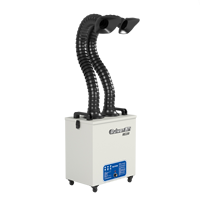 Ruiwan RE230 Rotation Bouton Double Ports Fer Industriel À Souder Laser Marquage Extracteur De Fumée Machine