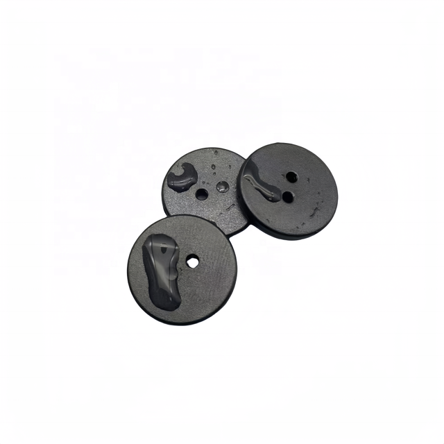 Custom Size Washable PPS RFID NFC Coin Tag Heat-resistant Round Disc Label Higgs9 UHF Hotel Laundry Tag NFC Button
