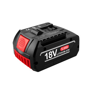 Batterie lithium-ion de remplacement Bosch 18V pour outils électriques tels que les meuleuses d'angle et les marteaux perforateurs – pack batterie BAT609 - Product Image 4