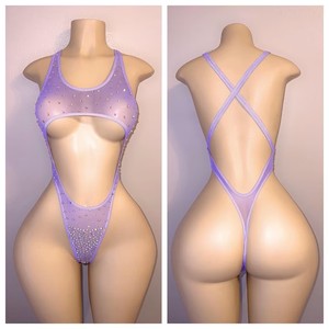 กางเกงขาสั้น Yingli สำหรับงานกลางคืนแบบสั่งทำพิเศษ ลายตาข่ายตกปลา สไตล์ <span class=keywords><strong>Twerk</strong></span> - Product Image 6