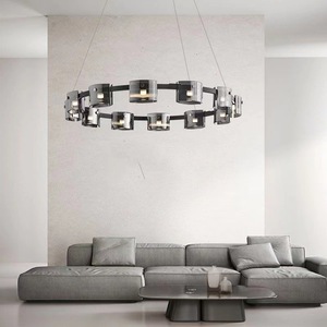 Modern Minimalist High-End Glass Bar Counter <b>Light</b> Luxury Living <b>Dining</b> Room Pendant <b>Light</b> Creative Stylish Design for Showroom - Product Image 2