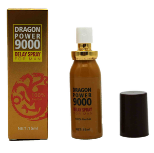 Ejderha güç 9000 yetişkin erkekler penis seks oyuncak temizleyici zamanlama gecikme sprey - Product Image 2