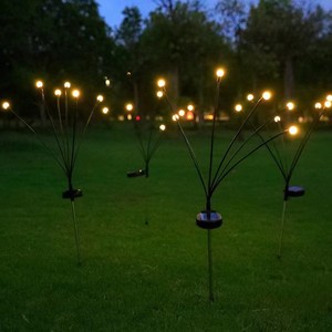 Hejia Solar <b>Firefly</b> <b>Lights</b> 0.06W LED Garden Ground Lighting Outdoor Decorative Atmosphere - Product Image 2