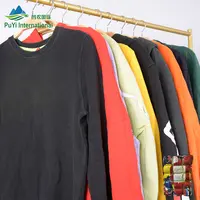 Blusa coreana grossa com capuz usada, blusão esportivo para homens, roupas de segunda mão, ukay bales, casaco usado