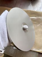 Disque de meulage diamanté électroplaqué extra épais de 150 mm, meule diamantée de 10 mm d'épaisseur, alésage de 12,7 mm pour pierre, verre, pierres précieuses