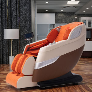 Moderner 4D L-Track Massagesessel Ganzkörper Nacken Kopf Fuß Massagegerät 3D Zero Gravity Shiatsu Heizung Luftdruck-Massagestuhl - Product Image 1