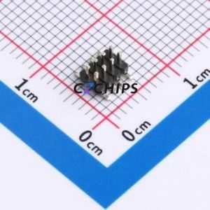 IPCP127M08PB28S Pin Header SMD,P=1.27mm Connector ( Pin Structure: 2x4P )( Pitch: 1.27mm )( Row Spacing: 1.27mm ) - Product Image 1