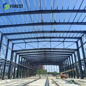 Taller de Estructura de Acero Rentable, Almacén Industrial Metálico Bien Ventilado para Clima Tropical - Product Image 2