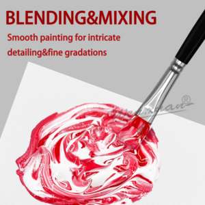 مجموعة ألوان أكريليك Wenxuan بتصميم جديد مكونة من 24 لونًا، ألوان مائية 25 مل، أصباغ أكريليك فنية غير سامة، مواد فنية للألوان المائية - Product Image 2