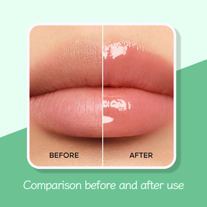 Aloe Vera Lip Balm Moisturizing Lip Care 24 Hour Nourishment Smooth Lip Lines Relieve Dryness Non <b>Sticky</b> Glossy Lip Treatment - Product Image 6
